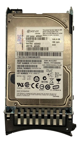 Hdd Servidor Ibm De 146 Gb Sas Para 2.5  Interno