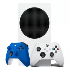Console Microsoft Xbox Series S 512gb Com Controle Adicional Cor Shock Blue