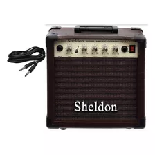 Amplificador Para Violão Sheldon Vl2800 20w -novo + Brinde