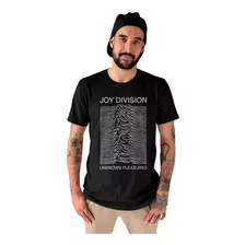 Camiseta Masculina Joy Division Unknown Pleasures Camisa 