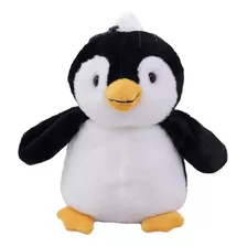 Pelúcia Pinguim Em Pé 18cm Fofo E Encantador