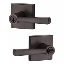 Spyglass , Entry Door Handle Reversible Lever With Keye...