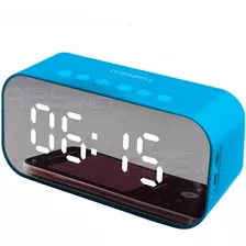 Reloj De Mesa Digital Durawell Spk-b015 - Azul 