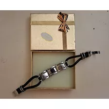 Pulsera Para Caballero Marca Lotus, Con Su Caja De Regalo 