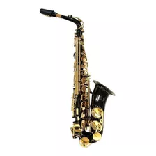 Saxo Alto E.m. Winston Original Negro Con Dorado Con Estuche