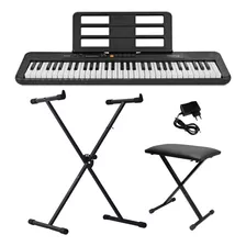 Kit Teclado Casiotone Ct-s200 Casio App + Suporte + Banqueta