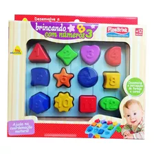 Brincando Com Números Brinquedo Infantil Educativo Encaixar