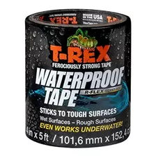 T-rex - Cinta Resistente Al Agua, Color Negro, 285987