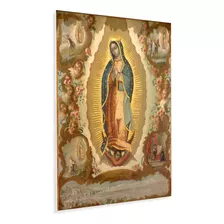 Placa Decorativa Juan Sáenz Nossa Senhora Guadalupe 30x38