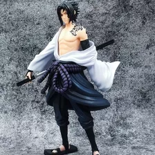 Action Figure Sasuke Uchiha Anime Naruto 24cm