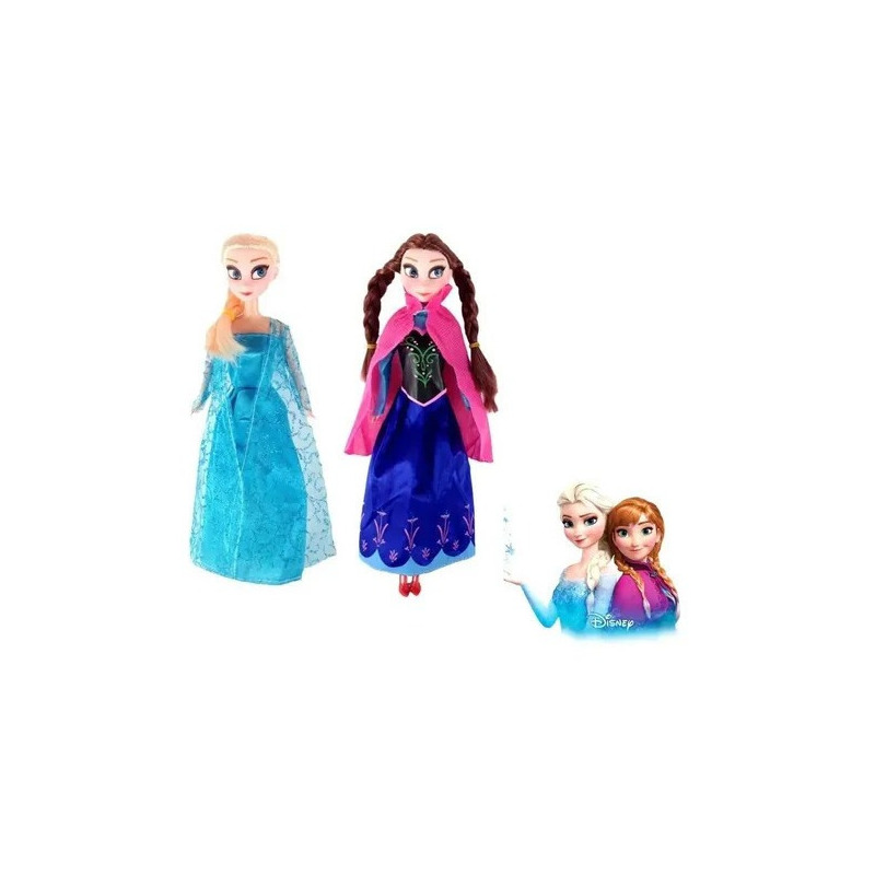 Boneca Meninas Frozen Elsa 24 Cm Fala Canta E Desliza Elka em Promoção é no  Buscapé