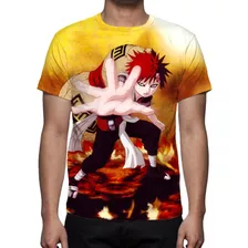 Camiseta Naruto Gaara - Estampa Total