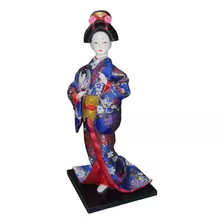 Boneca Oriental Japonesa Gueixa Vários Modelos