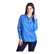 Blusa Para Dama Gabardina Bonanza Manga Larga