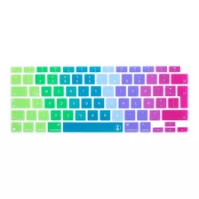 Protector De Teclado Arcoíris Para Macbook Air 13´ M1 A2337