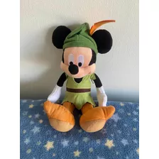 Peluche Mickey Mouse Temático Peter Pan 27 Cm Usado
