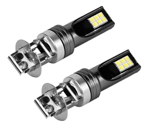 Focos Led H3 Para Auto 6000k 24w Foto 3