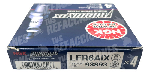 4 Bujias Iridium Subaru Outback 2006 - 2008 2.5 Ngk Foto 3