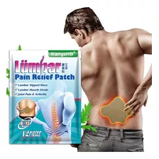 12 Parches Para Dolor Muscular Lumbar Espalda Baja Hombros 