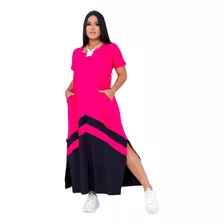 Vestidos Femininos Maxi Saruel Vestido Moda