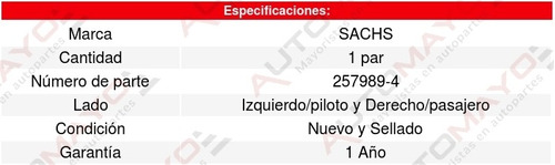 Kit 2 Amortiguadores Gas Land Cruiser 05-06 Foto 3