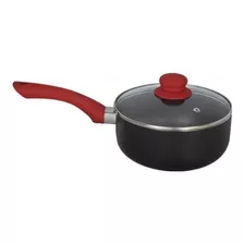 Panela Linha Aroma Mor 1,75l - Preto/vermelho