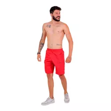 Kit 5 Bermudas Masculino Tactel Tecido Grosso Praia Verão