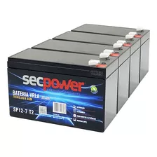 4 Bateria P/ Nobreak Universal Senoidal 2200va Ts Shara 4420