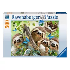 Puzzle Selfie De Perezosos - 500 Piezas Ravensburger