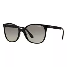 Gafas De Sol Vogue Vo5032s W44/11 54 Mm, Color Negro, Gris Brillante, Degr