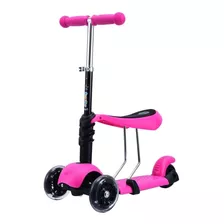 Patineta Scooter De Pie Love 7820 Rosa Para Niños