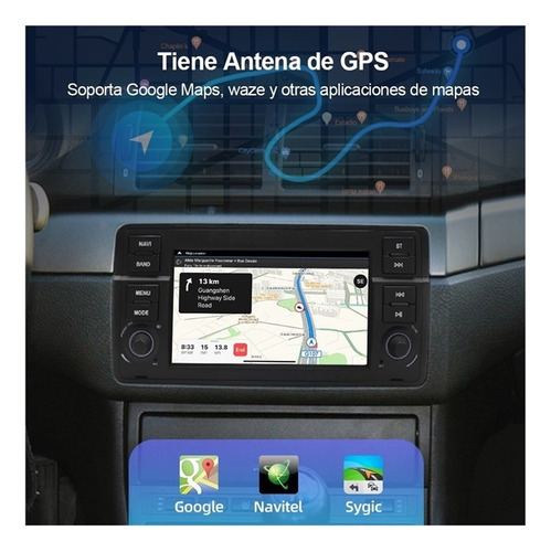 Estreo Cmara Arnes For Bmw 3 Series E46 M3 1998-2005 Gps Foto 5