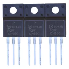 12n65c - Fqpf12n65c - Fqpf 12n65 Mosfet 650v 12a ( 3 Peças)