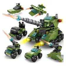 Blocos De Montar Tanque De Guerra Compátivel Com Lego