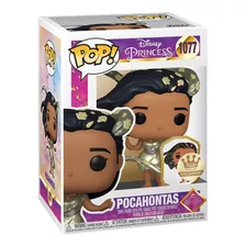 Figura Funko Pop Pocahontas Con Pin 1077 Exclusivo
