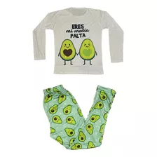 Conjunto Pijama Palta Modal Para Mujer Para Dormir Invierno