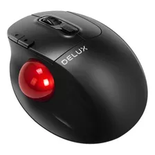 Ratón De Trackball Bluetooth Deluxe, Rollo Ergonómico Inalám