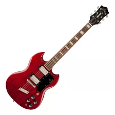 Guitarra Eléctrica Guild S100 Polara Solid Body Caoba Cherry
