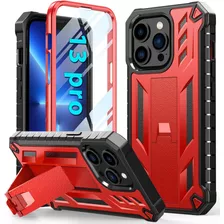 Funda Soios Para iPhone 13 Pro-rojo