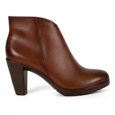 Botines Casuales Bata Carol Marron Mujer