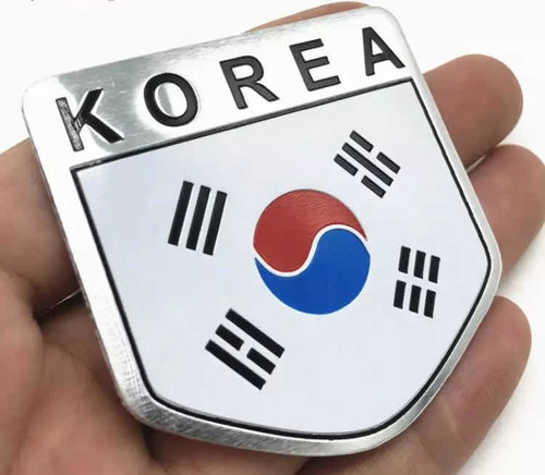 Emblema Pegatina Bandera Corea Para Kia Hyundai Foto 3