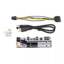 Kit Placa Riser Placa Conectores Usb Banhado A Ouro