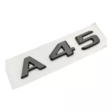 Emblema A45 Mercedes Benz Preto Black Piano Acessórios
