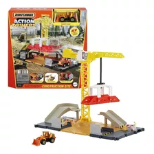 Matchbox Action Drivers - Pista Construction Site - Mattel