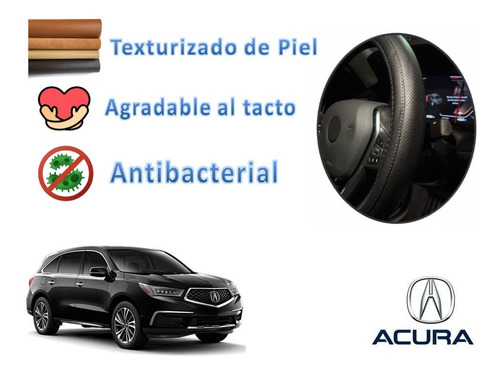 Funda Cubre Volante Piel Nuevo Acura Mdx 2017 A 2020 2021 Foto 2