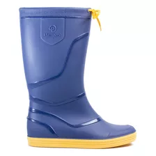 Botas Lluvia Pampero Nautica Cuello Azul Pamjnz6