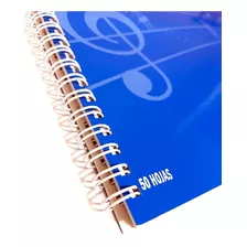 Libro Cuaderno Pentagramado 50 Hojas