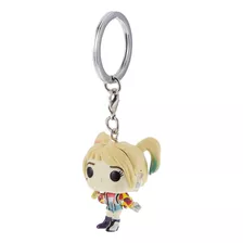 Funko Pop! Llaveros: Aves Rapaces - Harley Quinn (cinta De P