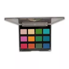 Paleta Sombras X 12 Tonos Vivos