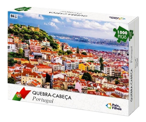 Quebra Cabeça Veneza Grande 1000 peças 54x74 cm Puzzle Jogo - Erafull